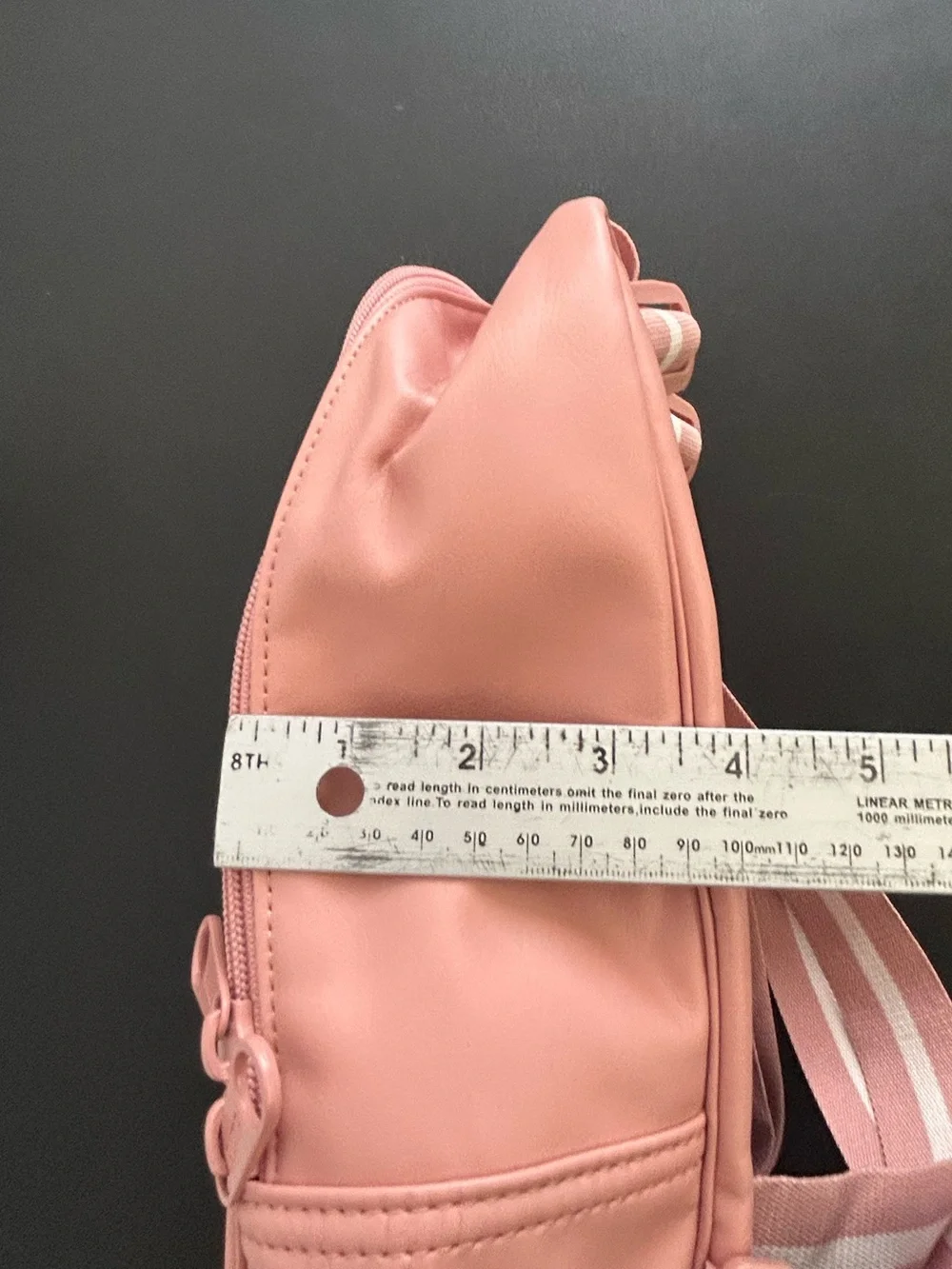 Puma Soft Pink mini backpack FAUX LEATHER
